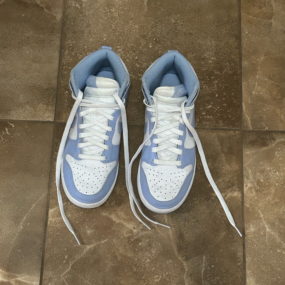 Aluminum Blue Nike Dunks